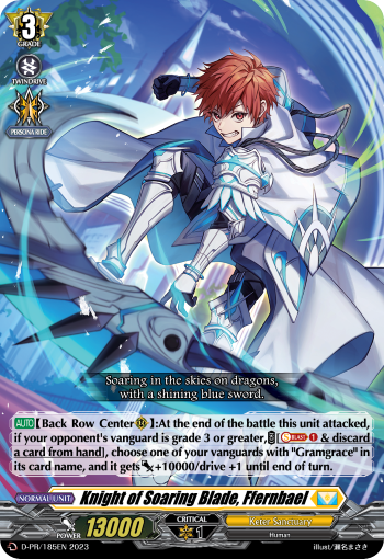 Knight of Soaring Blade, Ffernbael - D-PR/185 - PR available at 401 Games Canada