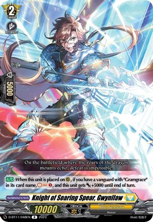 Knight of Soaring Spear, Gwynllaw - D-BT11/048EN - Rare available at 401 Games Canada