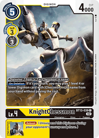 KnightChessmon BT13-039 - BT13-039 - Common available at 401 Games Canada