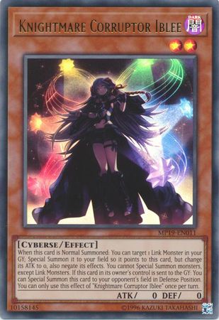 Knightmare Corruptor Iblee - MP19-EN011 - Ultra Rare - Unlimited available at 401 Games Canada