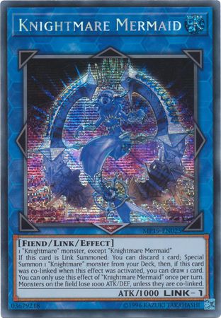 Knightmare Mermaid - MP19-EN025 - Prismatic Secret Rare - Unlimited available at 401 Games Canada