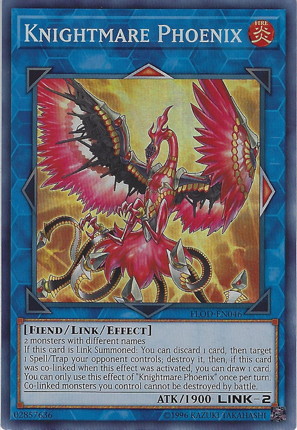 Knightmare Phoenix - FLOD-EN046 - Super Rare - Unlimited available at 401 Games Canada