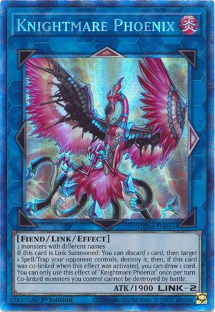 Knightmare Phoenix - GEIM-EN051 - Collector's Rare - 1st Edition available at 401 Games Canada