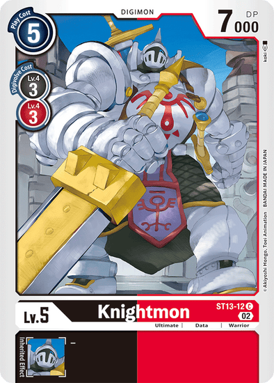 Knightmon - ST13-12 - Common available at 401 Games Canada