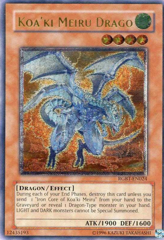 Koa'ki Meiru Drago - RGBT-EN024 - Ultimate Rare - Unlimited available at 401 Games Canada