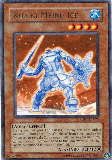 Koa'ki Meiru Ice - RGBT-EN025 - Rare - Unlimited available at 401 Games Canada