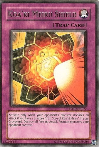 Koa'ki Meiru Shield - TSHD-EN077 - Rare - Unlimited available at 401 Games Canada