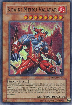 Koa'ki Meiru Valafar - RGBT-EN021 - Super Rare - Unlimited available at 401 Games Canada