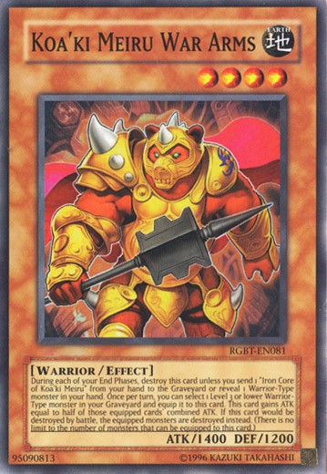 Koa'ki Meiru War Arms - RGBT-EN081 - Super Rare - Unlimited available at 401 Games Canada