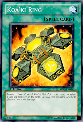 Koa'ki Ring - STBL-EN056 - Common - 1st Edition available at 401 Games Canada