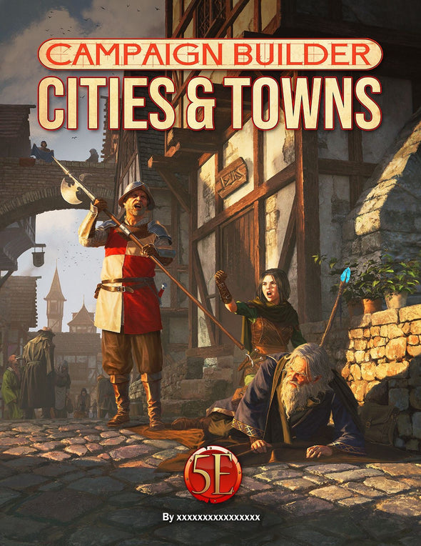 Kobold Press - 5th Edition - Campaign Builder - Cities & Towns available at 401 Games Canada