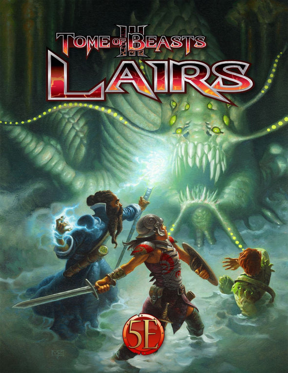 Kobold Press - 5th Edition - Tome of Beasts III Lairs available at 401 Games Canada