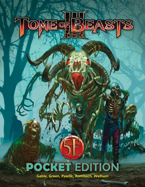 Kobold Press - 5th Edition - Tome of Beasts III Pocket Edition available at 401 Games Canada