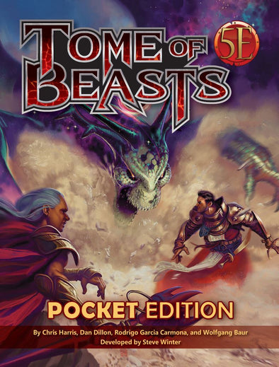 Kobold Press - 5th Edition - Tome of Beasts - Pocket Edition available at 401 Games Canada