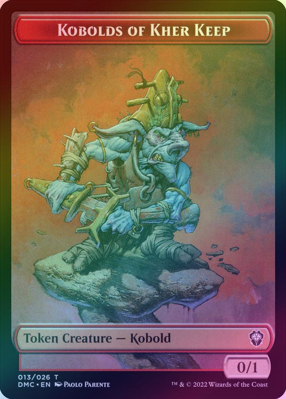 Saproling // Kobolds of Kher Keep Token (Foil) (TDMU)