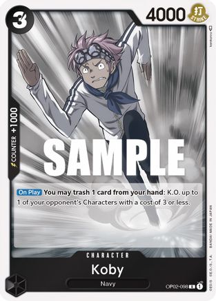 Koby - OP02-098 - Rare available at 401 Games Canada