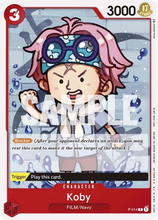 Koby (One Piece Film Red) - P-014 - Promo available at 401 Games Canada