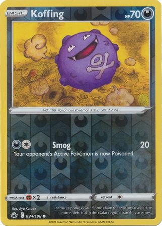 Koffing - 094/198 - Common - Reverse Holo available at 401 Games Canada