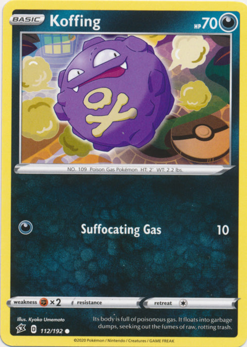 Koffing - 112/192 - Common available at 401 Games Canada