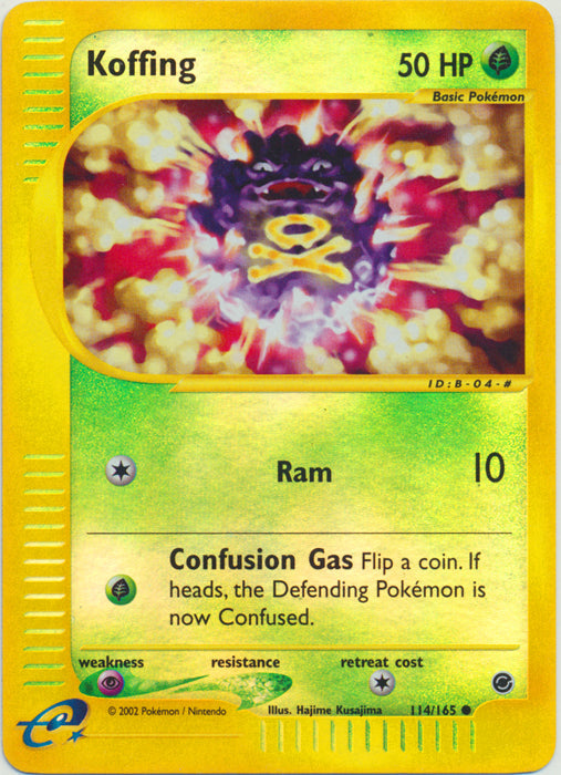 Koffing - 114/165 - Common - Reverse Holo available at 401 Games Canada