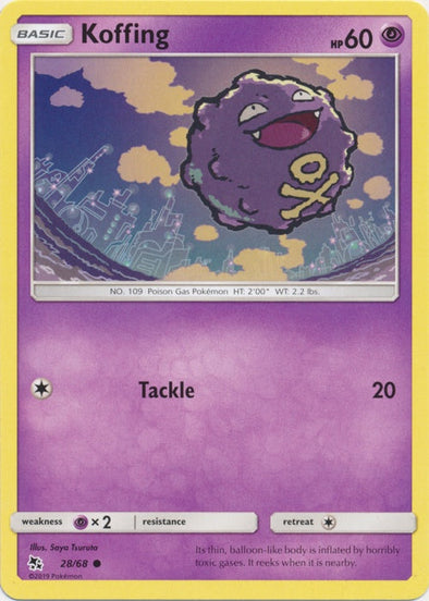 Koffing - 28/68 - Common available at 401 Games Canada