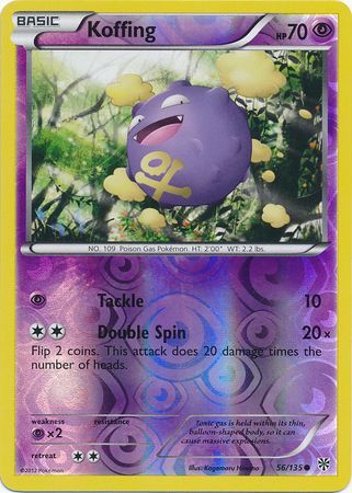 Koffing - 56/135 - Common - Reverse Holo available at 401 Games Canada