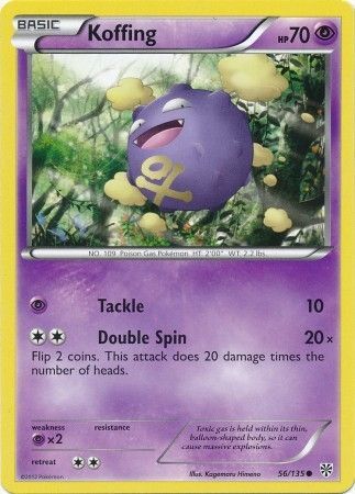Koffing - 56/135 - Common available at 401 Games Canada
