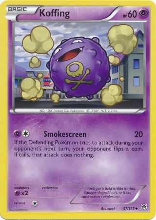 Koffing - 57/135 - Uncommon available at 401 Games Canada