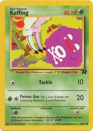 Koffing - 58/82 - Common - Unlimited available at 401 Games Canada