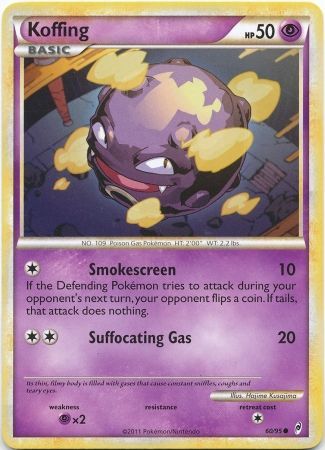 Koffing - 60/95 - Common available at 401 Games Canada