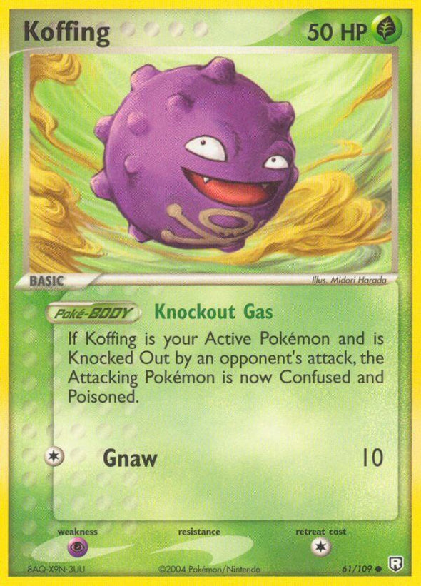 Koffing - 61/109 - Common available at 401 Games Canada