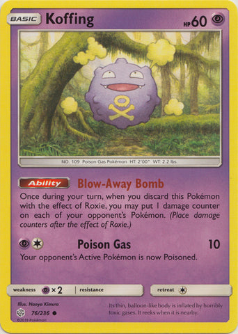 Koffing - 76/236 - Common available at 401 Games Canada