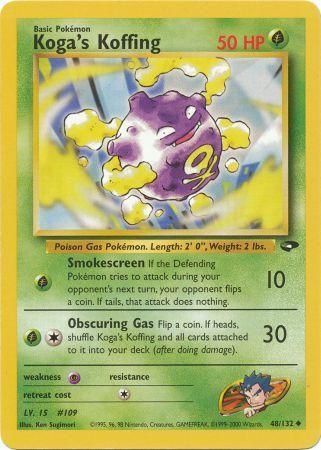 Koga's Koffing - 48/132 - Uncommon - Unlimited available at 401 Games Canada