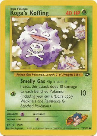 Koga's Koffing - 79/132 - Common - Unlimited available at 401 Games Canada