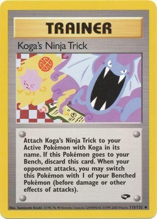 Koga's Ninja Trick - 115/132 - Uncommon - Unlimited available at 401 Games Canada