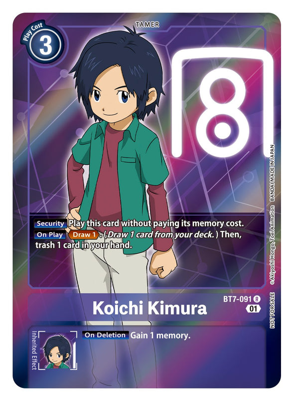 Koichi Kimura (Box Topper) - BT7-091 - Rare available at 401 Games Canada