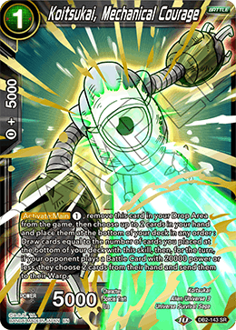 Koitsukai, Mechanical Courage - DB2-143 - Super Rare available at 401 Games Canada