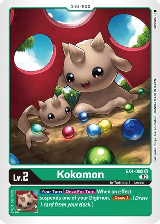 Kokomon - EX4-002 - Uncommon available at 401 Games Canada