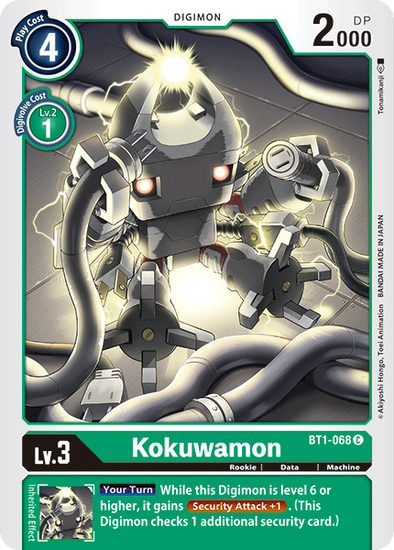 Kokuwamon - BT1-068 - Common available at 401 Games Canada