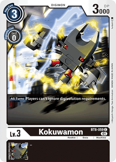 Kokuwamon - BT8-059 - Common available at 401 Games Canada