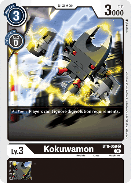 Kokuwamon - BT8-059 - Common available at 401 Games Canada