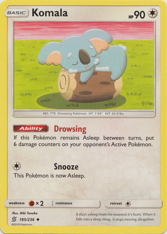 Komala - 185/236 - Uncommon available at 401 Games Canada