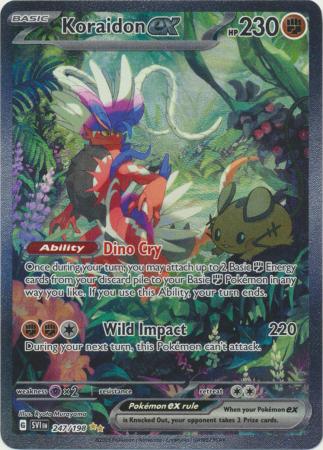 Koraidon ex - 247/198 - Special Illustration Rare available at 401 Games Canada