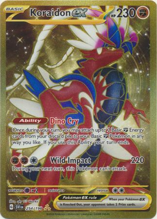koraidon ex pokemon card 401 Games Canada - Koraidon ex - 254/198