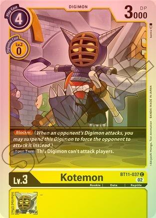 Kotemon (Foil) - BT11-037 - Common available at 401 Games Canada