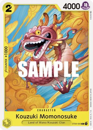 Kouzuki Momonosuke - ST09-006 - Common available at 401 Games Canada