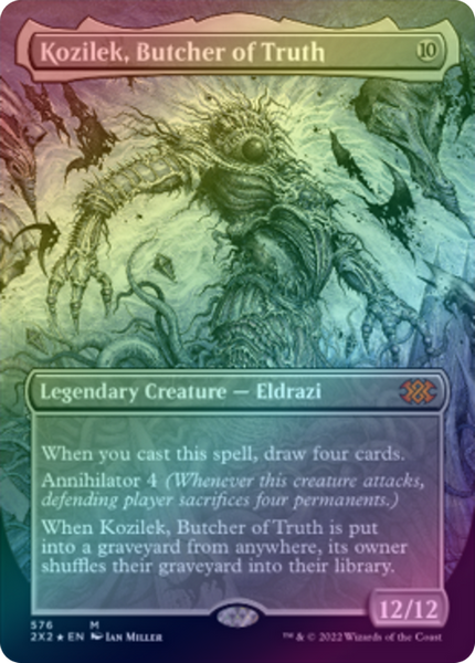 Kozilek， Butcher of Truth ボーダーレス