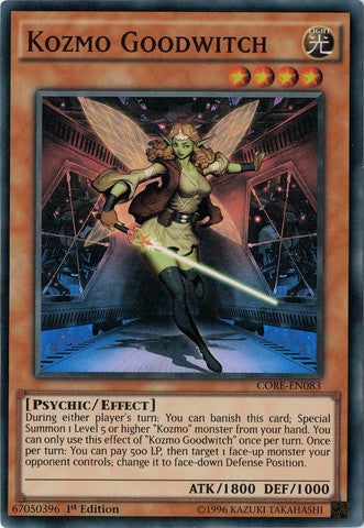 Kozmo Goodwitch - CORE-EN083 - Super Rare - 1st Edition available at 401 Games Canada