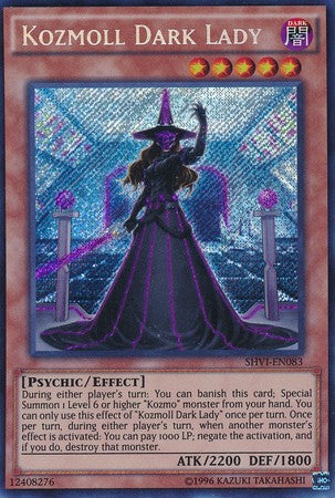 Kozmoll Dark Lady - SHVI-EN083 - Secret Rare - Unlimited available at 401 Games Canada