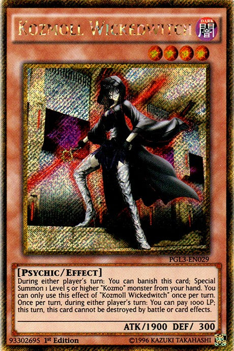 Kozmoll Wickedwitch - PGL3-EN029 - Gold Secret Rare - 1st Edition available at 401 Games Canada